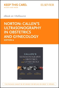 cover image - Callen's Ultrasonography in Obstetrics and Gynecology - Elsevier eBook on VitalSource (Retail Access Card),6th Edition