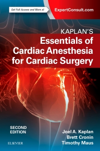 cover image - Kaplan’s Essentials of Cardiac Anesthesia,2nd Edition