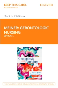 cover image - Gerontologic Nursing - Elsevier eBook on VitalSource (Retail Access Card),6th Edition