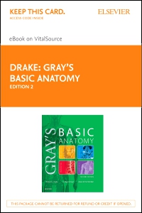 cover image - Gray's Basic Anatomy Elsevier eBook on Vitalsource (Retail Access Card),2nd Edition