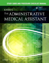 cover image - Study Guide for Kinn's The Administrative Medical Assistant - Elsevier E-Book on VitalSource,13th Edition