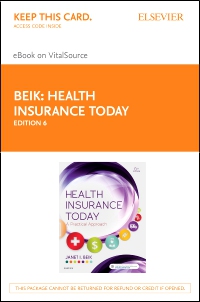 cover image - Health Insurance Today - Elsevier eBook on VitalSource (Retail Access Card),6th Edition