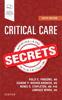 cover image - Critical Care Secrets,6th Edition