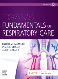 cover image - Egan's Fundamentals of Respiratory Care,12th Edition