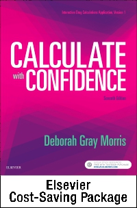 cover image - Drug Calculations Online for Calculate with Confidence (Access Card and Textbook Package),7th Edition