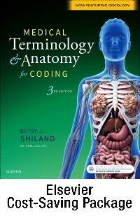 cover image - Medical Terminology & Anatomy for ICD-10 Coding - Text and Elsevier Adaptive Learning Package,3rd Edition