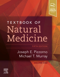 cover image - PART - Textbook of Natural Medicine - volume 1,5th Edition