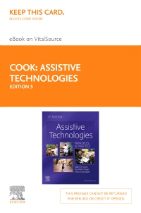 cover image - Assistive Technologies - Elsevier eBook on VitalSource (Retail Access Card),5th Edition