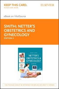 cover image - Netter's Obstetrics and Gynecology - Elsevier eBook on Vitalsource (Retail Access Card),3rd Edition