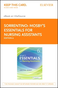 cover image - Mosby's Essentials for Nursing Assistants - Elsevier eBook on VitalSource (Retail Access Card),6th Edition