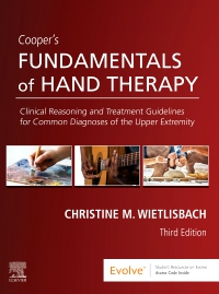 cover image - Evolve Resources for Cooper's Fundamentals of Hand Therapy,3rd Edition