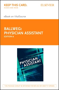 cover image - Physician Assistant: A Guide to Clinical Practice Elsevier eBook on VitalSource (Retail Access Card),6th Edition