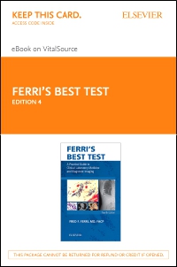 cover image - Ferri's Best Test Elsevier eBook on VitalSource (Retail Access Card),4th Edition