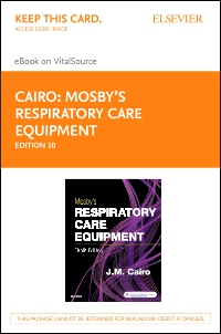 cover image - Mosby's Respiratory Care Equipment - Elsevier eBook on VitalSource (Retail Access Card),10th Edition