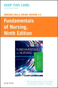 cover image - Nursing Skills Online Version 4.0 for Fundamentals of Nursing,9th Edition