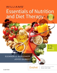 cover image - Williams' Essentials of Nutrition & Diet Therapy - Elsevier eBook on VitalSource,12th Edition