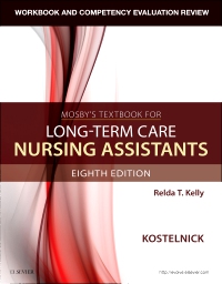 cover image - Workbook and Competency Evaluation Review for Mosby's Textbook for Long-Term Care Nursing Assistants - Elsevier eBook on VitalSource,8th Edition