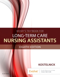 cover image - Mosby's Textbook for Long-Term Care Nursing Assistants - Elsevier eBook on VitalSource,8th Edition