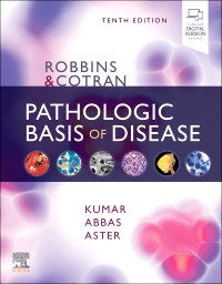 cover image - Robbins & Cotran Pathologic Basis of Disease,10th Edition