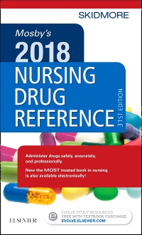 cover image - Mosby's 2018 Nursing Drug Reference - Elsevier eBook on VitalSource,31st Edition