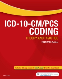 Evolve Resources For Icd 10 Cm Pcs Coding Theory And Practice 2019 2020 Edition 9780323532181