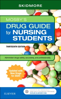 cover image - Mosby's Drug Guide for Nursing Students with 2020 Update,13th Edition