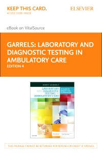 cover image - Laboratory and Diagnostic Testing in Ambulatory Care Elsevier E-Book on VitalSource (Retail Access Card),4th Edition