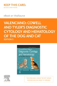 cover image - Cowell and Tyler's Diagnostic Cytology and Hematology of the Dog and Cat - Elsevier E-Book on VitalSource (Retail Access Card),5th Edition
