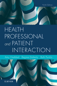 cover image - Health Professional and Patient Interaction Elsevier eBook on VitalSource,9th Edition