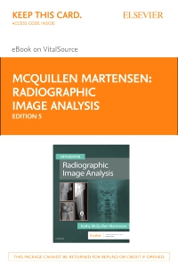 cover image - Radiographic Image Analysis Elsevier E-Book on VitalSource (Retail Access Card),5th Edition