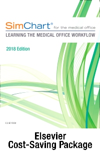cover image - SimChart for the Medical Office: Learning the Medical Office Workflow - Elsevier eBook on VitalSource & SimChart for the Medical Office (Access Cards) - 2018 Edition,1st Edition