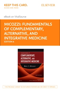 cover image - Fundamentals of Complementary, Alternative, and Integrative Medicine - Elsevier eBook on VitalSource (Retail Access Card),6th Edition