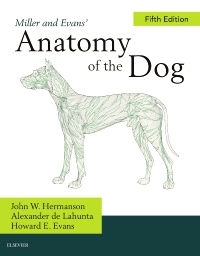 cover image - Miller and Evans' Anatomy of the Dog - Elsevier eBook on VitalSource,5th Edition