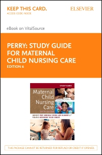 cover image - Study Guide for Maternal Child Nursing Care - Elsevier eBook on VitalSource (Retail Access Card),6th Edition