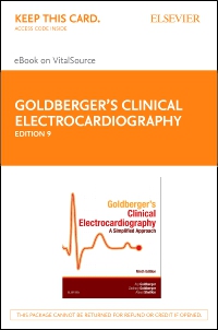 cover image - Goldberger's Clinical Electrocardiography Elsevier eBook on VitalSource (Retail Access Card),9th Edition