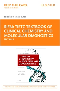 cover image - Tietz Textbook of Clinical Chemistry and Molecular Diagnostics - Elsevier eBook on VitalSource (Retail Access Card),6th Edition