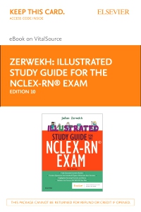 cover image - Illustrated Study Guide for the NCLEX-RN® Exam - Elsevier eBook on VitalSource + Evolve Access (Retail Access Cards),10th Edition