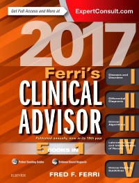 cover image - Ferri's Clinical Advisor 2017 - Elsevier eBook on VitalSource