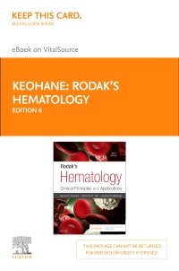 cover image - Rodak's Hematology Elsevier eBook on VitalSource (Retail Access Card),6th Edition