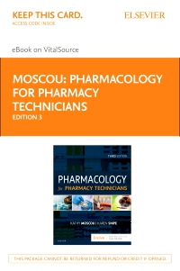 cover image - Pharmacology for Pharmacy Technicians - Elsevier eBook on VitalSource (Retail Access Card),3rd Edition