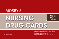 cover image - Mosby's Nursing Drug Cards - Elsevier E-Book on VitalSource,24th Edition
