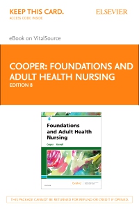 cover image - Foundations and Adult Health Nursing Elsevier eBook on VitalSource (Retail Access Card),8th Edition