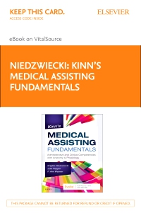 cover image - Kinn's Medical Assisting Fundamentals Elsevier eBook on VitalSource (Retail Access Card)