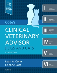 cover image - Cote's Clinical Veterinary Advisor: Dogs and Cats,4th Edition