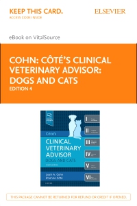cover image - Cote's Clinical veterinary Advisor: Dogs & Cats - Elsevier eBook on VitalSource (Retail Access Card),4th Edition