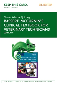 cover image - Elsevier Adaptive Quizzing for McCurnin's Clinical Textbook for Veterinary Technicians (Access Card),9th Edition