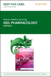 cover image - Elsevier Adaptive Quizzing for Pharmacology (Retail Access Card),8th Edition
