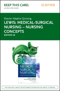 cover image - Elsevier Adaptive Quizzing for Medical-Surgical Nursing – Nursing Concepts (Access Card),10th Edition