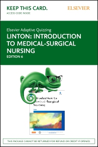 cover image - Elsevier Adaptive Quizzing for Introduction to Medical-Surgical Nursing (Access Card),6th Edition