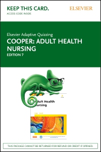 cover image - Elsevier Adaptive Quizzing for Adult Health Nursing (Access Card),7th Edition